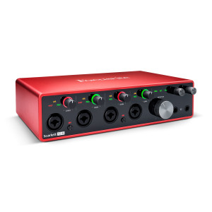 Focusrite Scarlett 18i8 - Refurbished Left