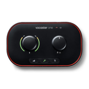 Focusrite Vocaster One Studio Front - Refurbished